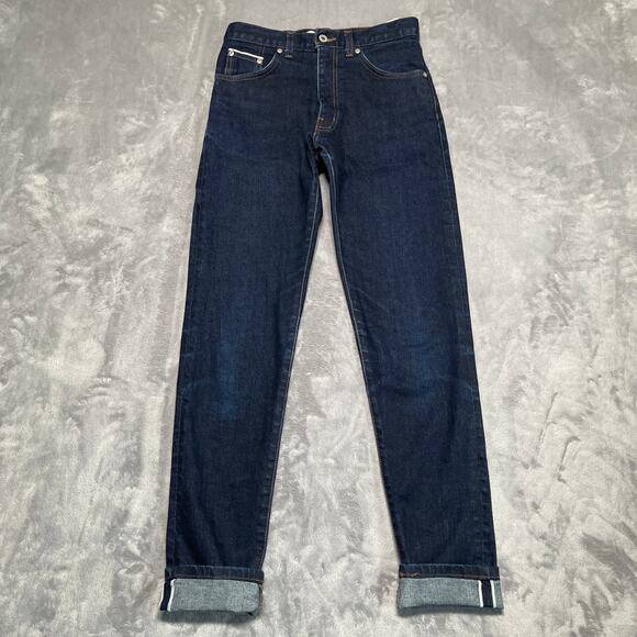 Naked Famous Denim Jeans Mens 26 Max Nightshade Stretch Selvedge Classic Retro - Picture 1 of 10